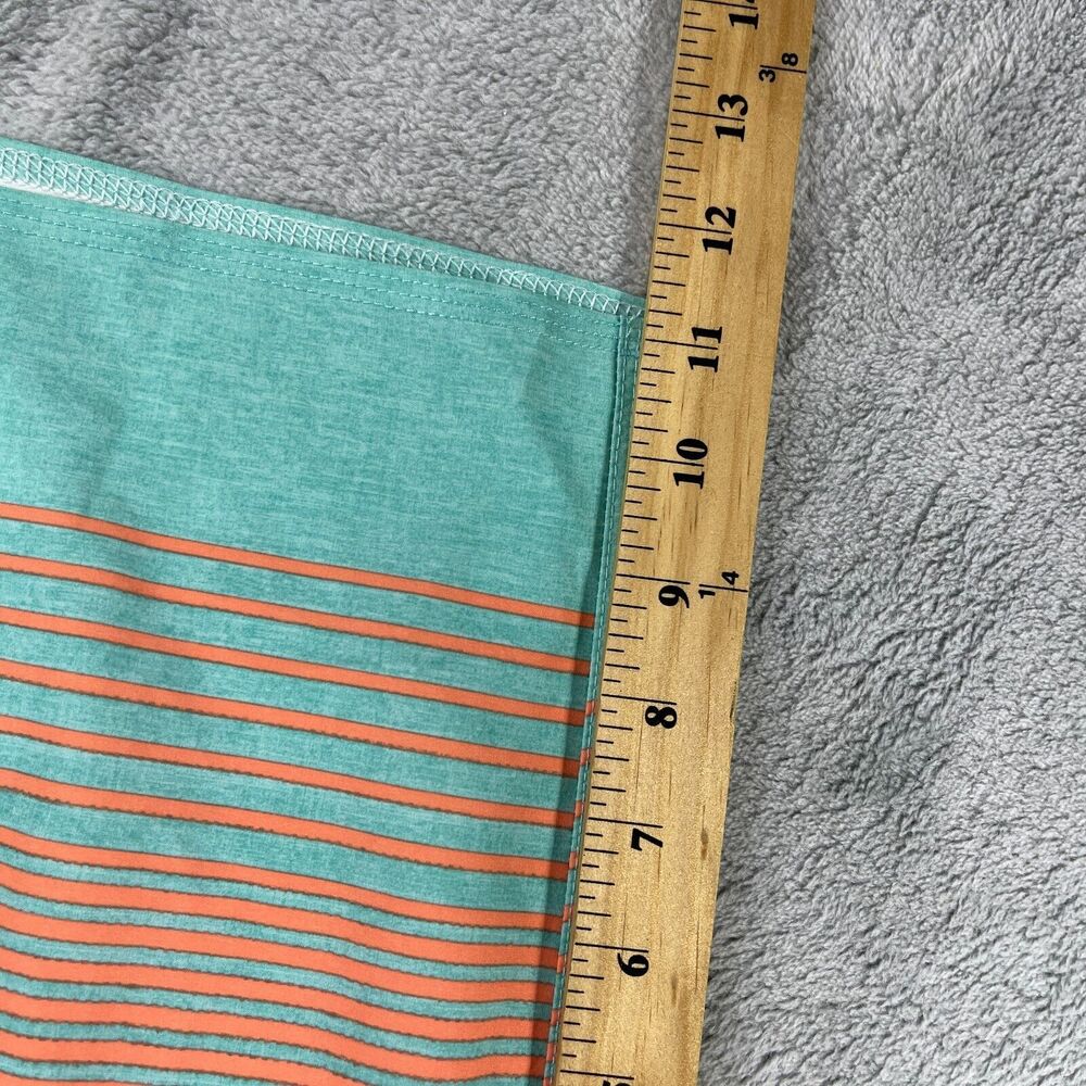 Billabong Board Shorts Men 32 Teal All Day Pro Recycler Striped Performance Surf - Picture 12 of 13